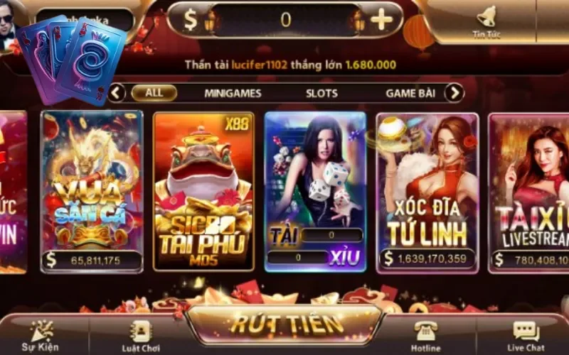 Một số thao tác cơ bản cần thực hiện tại cổng game Hitclub 