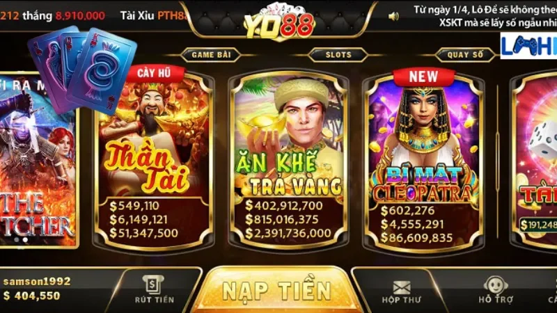 Thiên đường cá cược tại cổng game Yo88